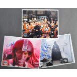 STAR WARS - OFFICIAL PIX SIGNED 8X10" PHOTOGRAPHS