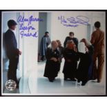 STAR WARS - EMPIRE STRIKES BACK - DUAL SIGNED OFFICIAL PIX 8X10"
