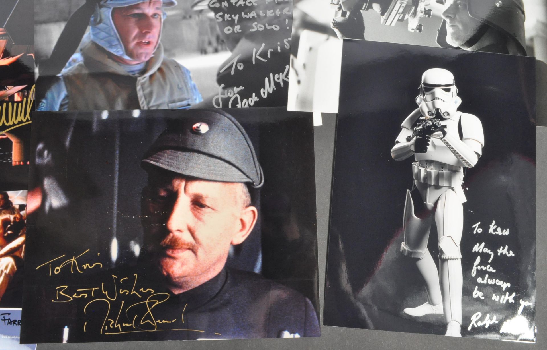 STAR WARS - EMPIRE STRIKES BACK - 8X10" SIGNED PHOTO COLLECTION - Bild 3 aus 4