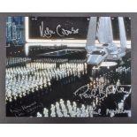 STAR WARS - RETURN OF THE JEDI - IMPERIALS MULTI-SIGNED 8X10" PHOTO