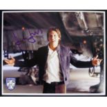 STAR WARS - HARRISON FORD - OFFICIAL PIX SIGNED 8X10" WITH CERTIFICATE