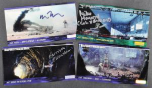 STAR WARS - EMPIRE STRIKES BACK - SIGNED TOPPS WIDEVISION TRADING CARDS
