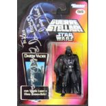 STAR WARS - DARTH VADER TRIPLE SIGNED KENNER ACTION FIGURE