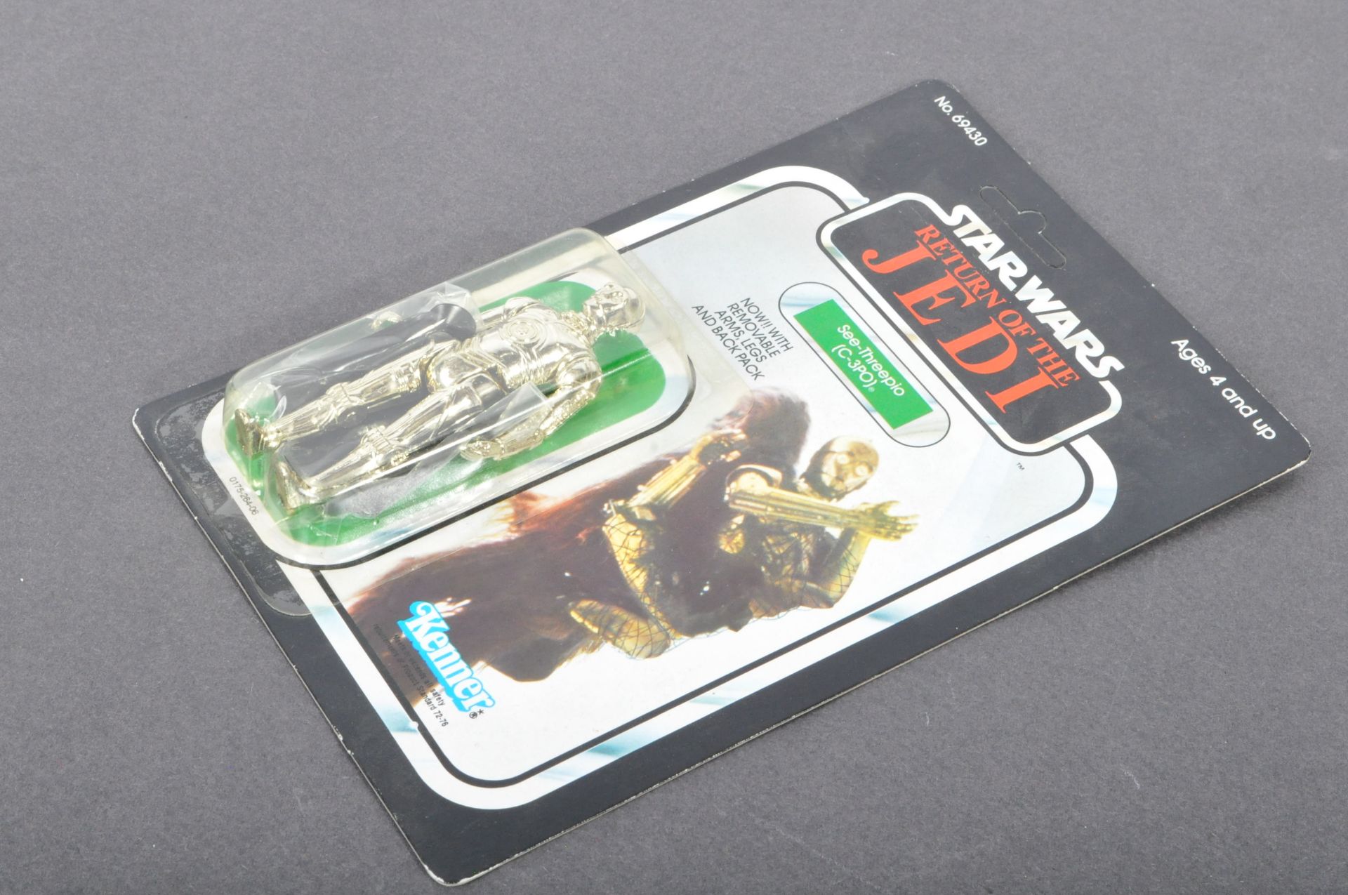 STAR WARS - ORIGINAL VINTAGE MOC CARDED ACTION FIGURE - Image 3 of 5