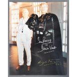 STAR WARS - DAVE PROWSE (1935-2020) & GIL TAYLOR - SCARCE SIGNED PHOTO