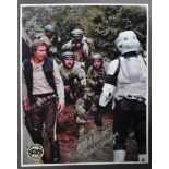 STAR WARS - CLIFF ALLISTON (REBEL TROOPER) - OFFICIAL PIX SIGNED PHOTO