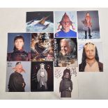 STAR WARS - PREQUEL TRILOGY - COLLECTION OF SIGNED 8X10" PHOTOS