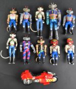 BIKER MICE FROM MARS - COLLECTION OF ASSORTED ACTION FIGURES