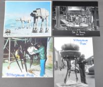 STAR WARS - CREW - COLLECTION OF SIGNED 8X10" PHOTOGRAPHS