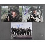 BAND OF BROTHERS - COLLECTION OF SIGNED 8X10" PHOTOGRAPHS