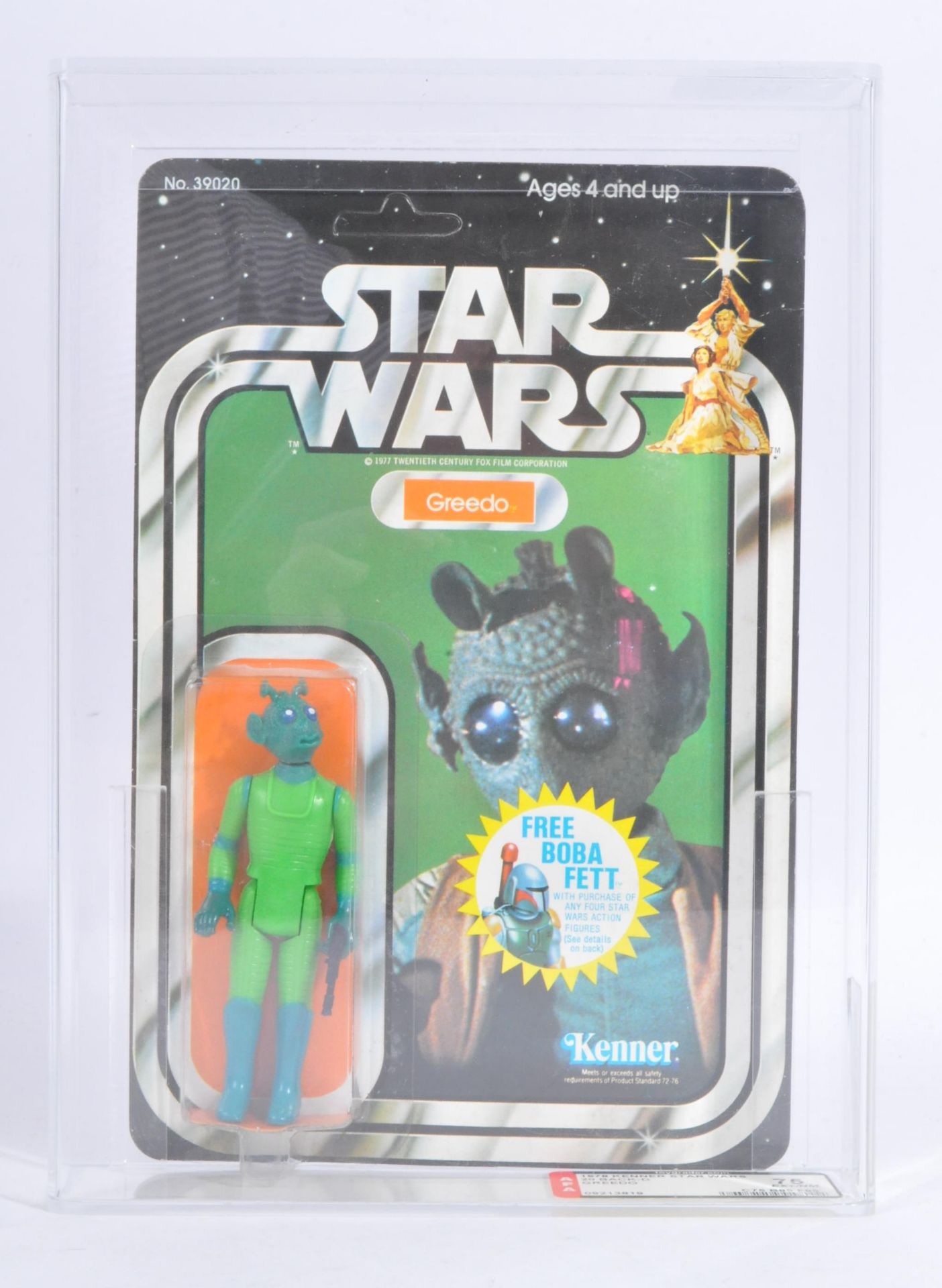 STAR WARS - ORIGINAL VINTAGE MOC CARDED ACTION FIGURE