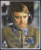 STAR WARS - GENERAL MADINE - SCARCE OFFICIAL PIX DUAL SIGNED 8X10"