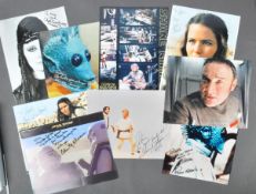 STAR WARS - A NEW HOPE - X10 AUTOGRAPHED PHOTOS
