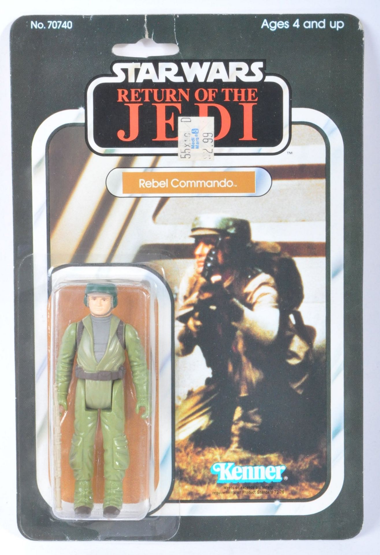 STAR WARS - ORIGINAL VINTAGE MOC CARDED ACTION FIGURE