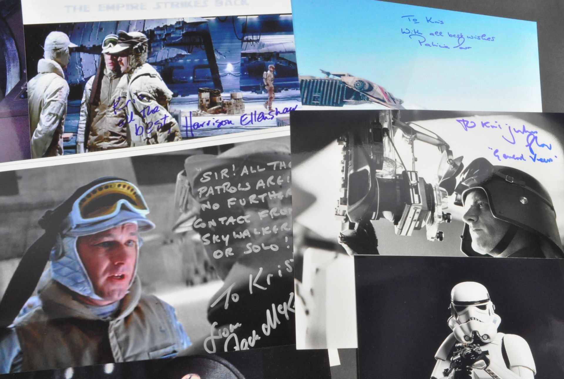 STAR WARS - EMPIRE STRIKES BACK - 8X10" SIGNED PHOTO COLLECTION - Bild 2 aus 4