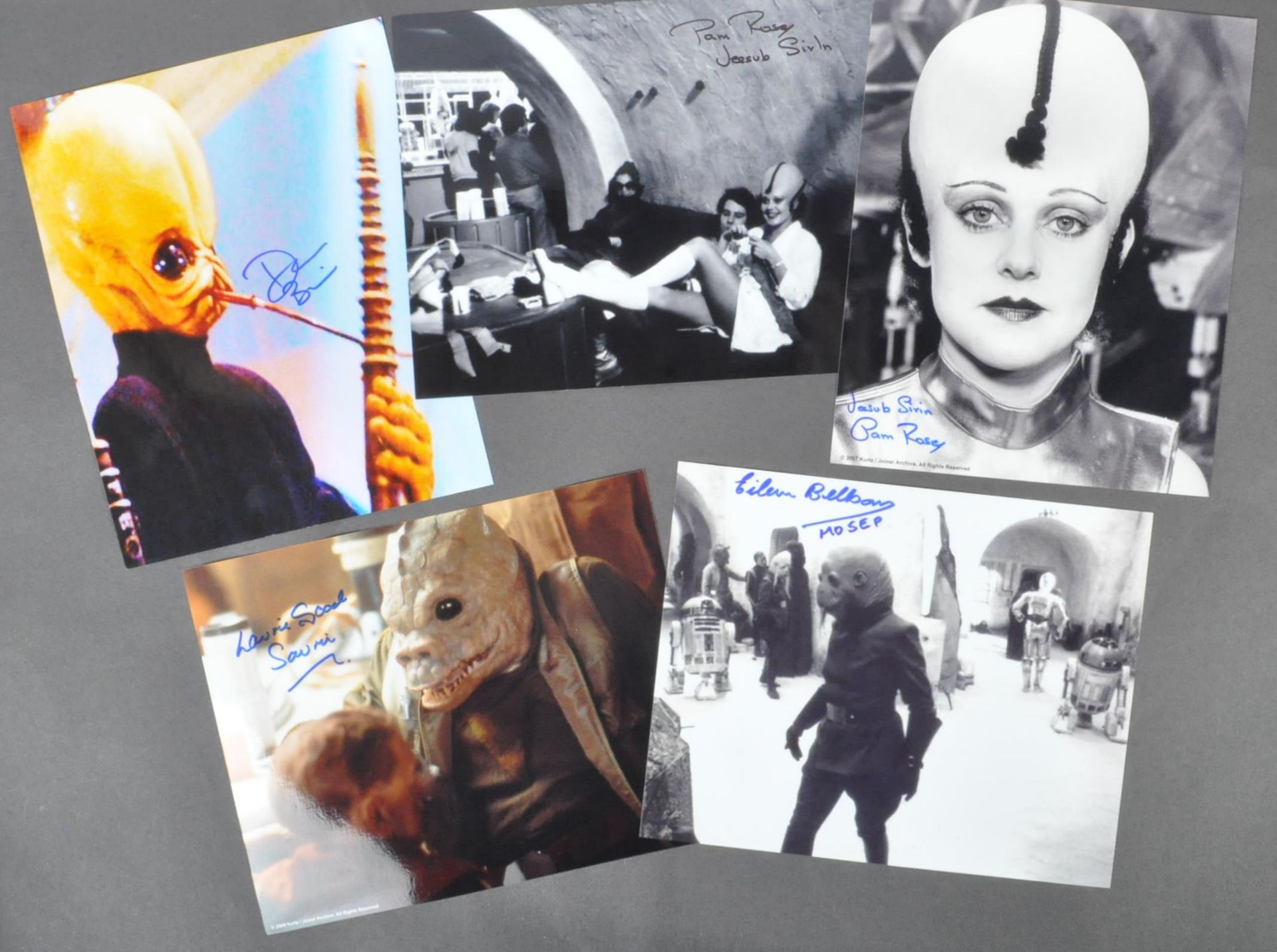 STAR WARS - A NEW HOPE - ALIEN AUTOGRAPH COLLECTION