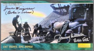 STAR WARS - JEREMY BULLOCH & JASON WINGREEN DUAL SIGNED CARD