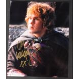 THE LORD OF THE RINGS - DOMINIC MONAGHAN - SIGNED 8X10" PHOTO