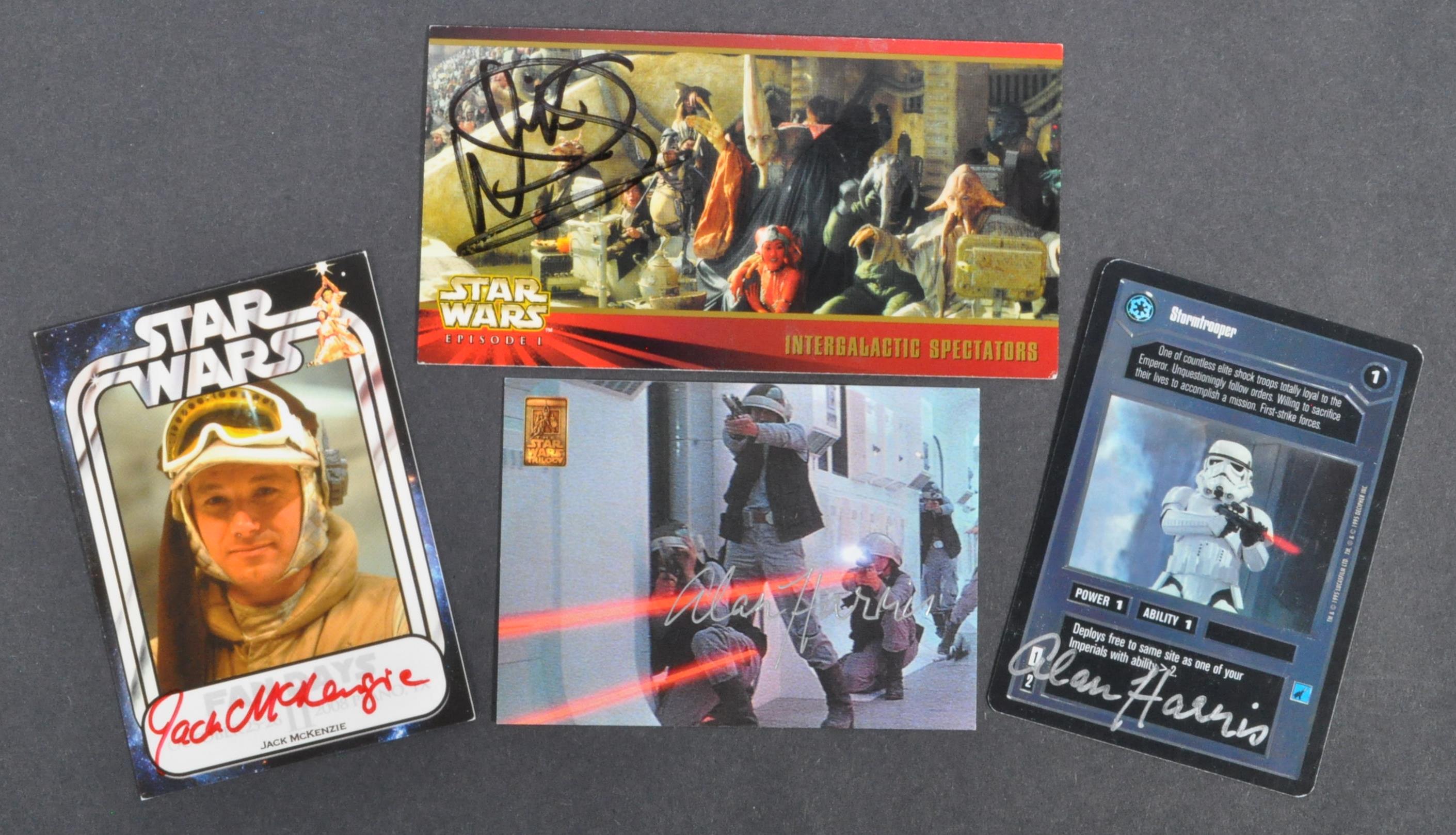 STAR WARS - SIGNED TRADING CARD COLLECTION