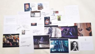 STAR WARS - PREQUEL TRILOGY - LARGE COLLECTION OF AUTOGRAPHS