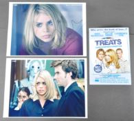 DOCTOR WHO - BILLIE PIPER (ROSE) - COLLECTION OF SIGNED ITEMS