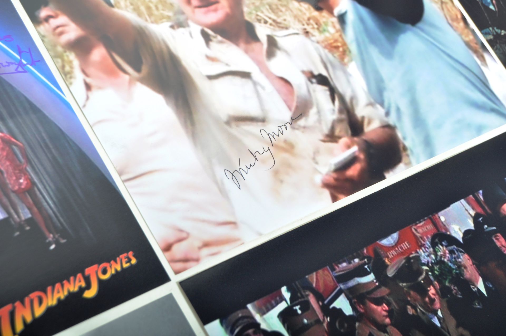 INDIANA JONES - TEMPLE OF DOOM - COLLECTION OF SIGNED PHOTOS - Bild 4 aus 18