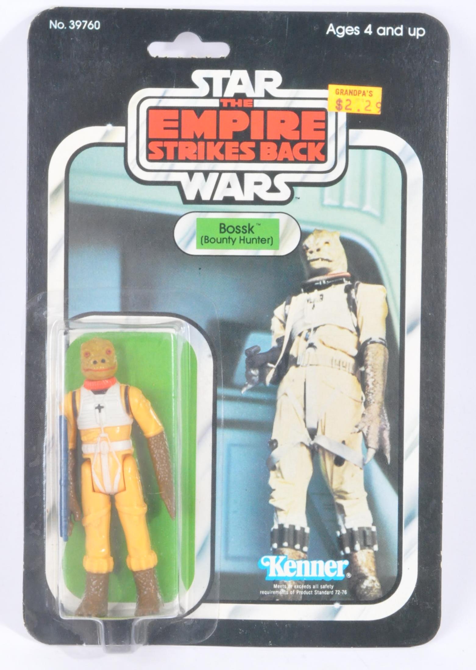 STAR WARS - ORIGINAL VINTAGE MOC CARDED ACTION FIGURE