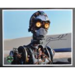 STAR WARS - MICHAEL LYNCH (C3PO CREW) - EPISODE 1 - OFFICIAL PIX SIGNED PHOTO