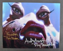 STAR WARS - RETURN OF THE JEDI - SY SNOOTLES DUAL SIGNED 8X10" PHOTO