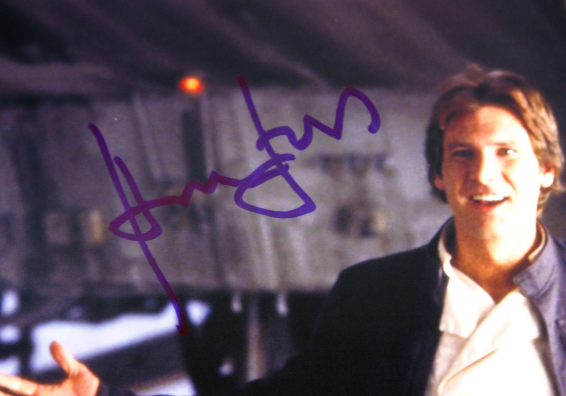 STAR WARS - HARRISON FORD - OFFICIAL PIX SIGNED 8X10" WITH CERTIFICATE - Bild 2 aus 3