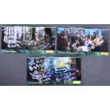 STAR WARS - ROTJ - TOPPS WIDEVISION MULTI-SIGNED TRADING CARDS