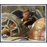 STAR WARS - EWAN MCGREGOR - OFFICIAL PIX SIGNED 8X10" PHOTO