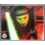 STAR WARS - THE CLONE WARS - OLIVIA D'ABO - OFFICIAL PIX 8X10" PHOTO