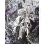 STAR WARS - YODA - MULTI-SIGNED OFFICIAL PIX 8X10" PHOTO