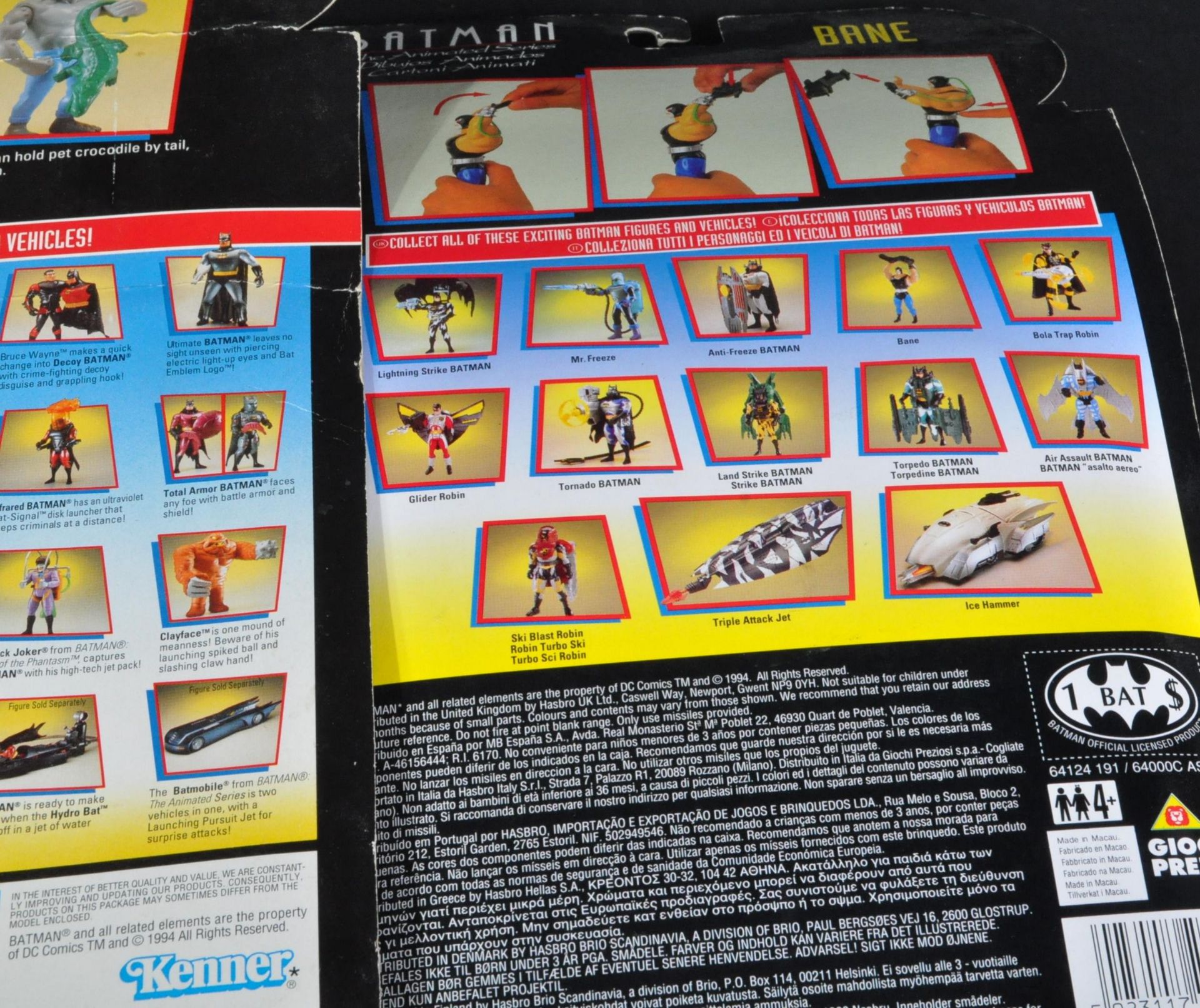 BATMAN THE ANIMATED SERIES - VINTAGE KENNER CARDED FIGURES - Bild 7 aus 7