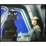 STAR WARS - JAMES EARL JONES & KEN COLLEY DUAL SIGNED 8X10"