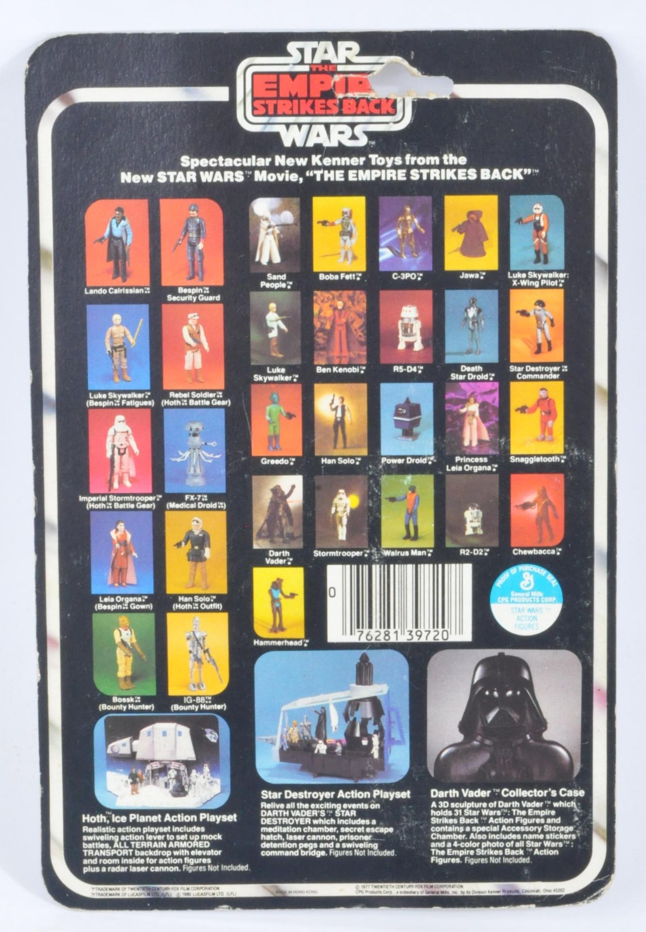 STAR WARS - ORIGINAL VINTAGE MOC CARDED ACTION FIGURE - Image 2 of 6