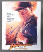 INDIANA JONES - THE LAST CRUSADE - X4 SIGNED 8X10" POSTER PHOTO