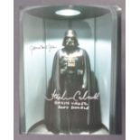 STAR WARS - DARTH VADER - CALCUTT & JAMES EARL JONES 8X10" SIGNED