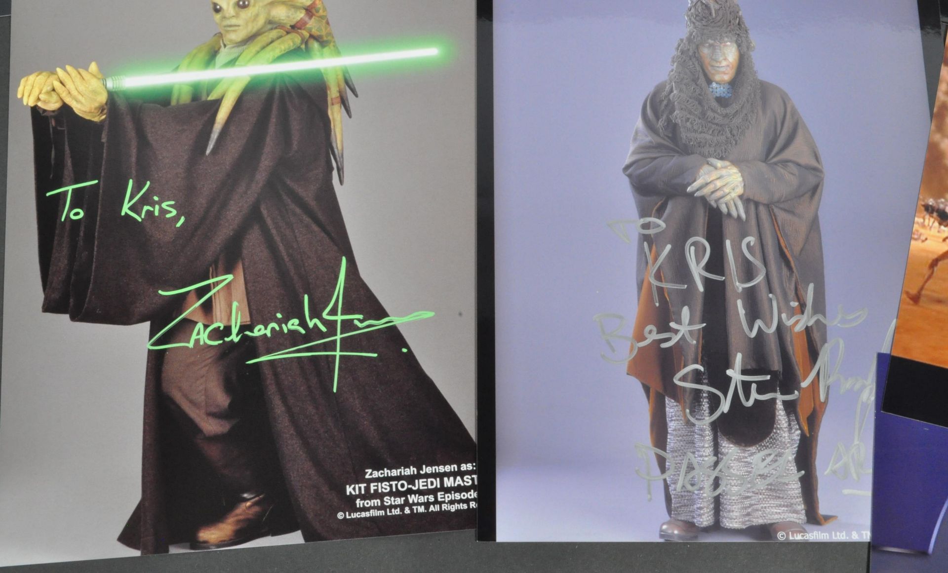 STAR WARS - ATTACK OF THE CLONES - AUTOGRAPH COLLECTION - Image 3 of 4