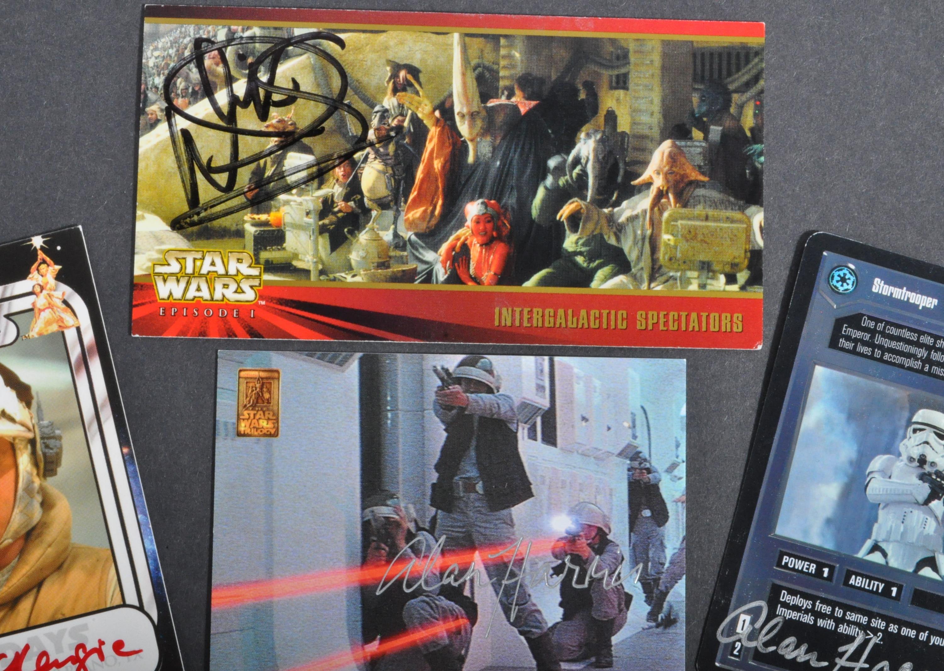 STAR WARS - SIGNED TRADING CARD COLLECTION - Image 2 of 3