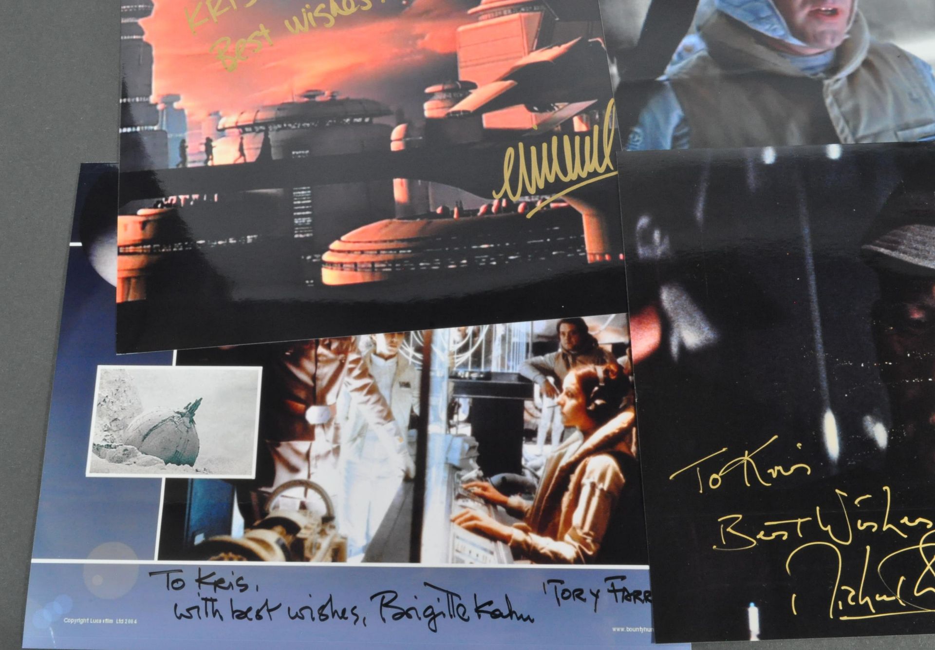 STAR WARS - EMPIRE STRIKES BACK - 8X10" SIGNED PHOTO COLLECTION - Bild 4 aus 4