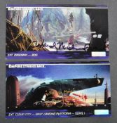 STAR WARS - ESB - AUTOGRAPHED TOPPS WIDEVISION TRADING CARDS
