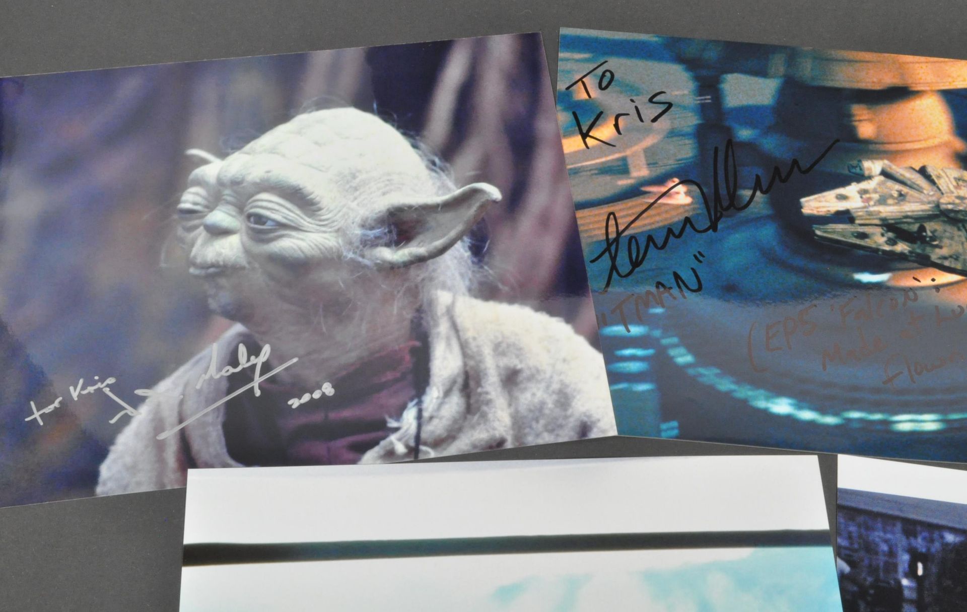 STAR WARS - EMPIRE STRIKES BACK - ART DEPT COLLECTION OF AUTOGRAPHS - Bild 2 aus 4