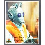 STAR WARS - PAUL BLAKE - GREEDO - SIGNED OFFICIAL PIX PHOTO