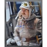 STAR WARS - JOHN RATZENBERGER - SIGNED 8X10" COLOUR PHOTOGRAPH