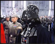 STAR WARS - JAMES EARL JONES & MICHAEL PENNINGTON SIGNED PHOTO