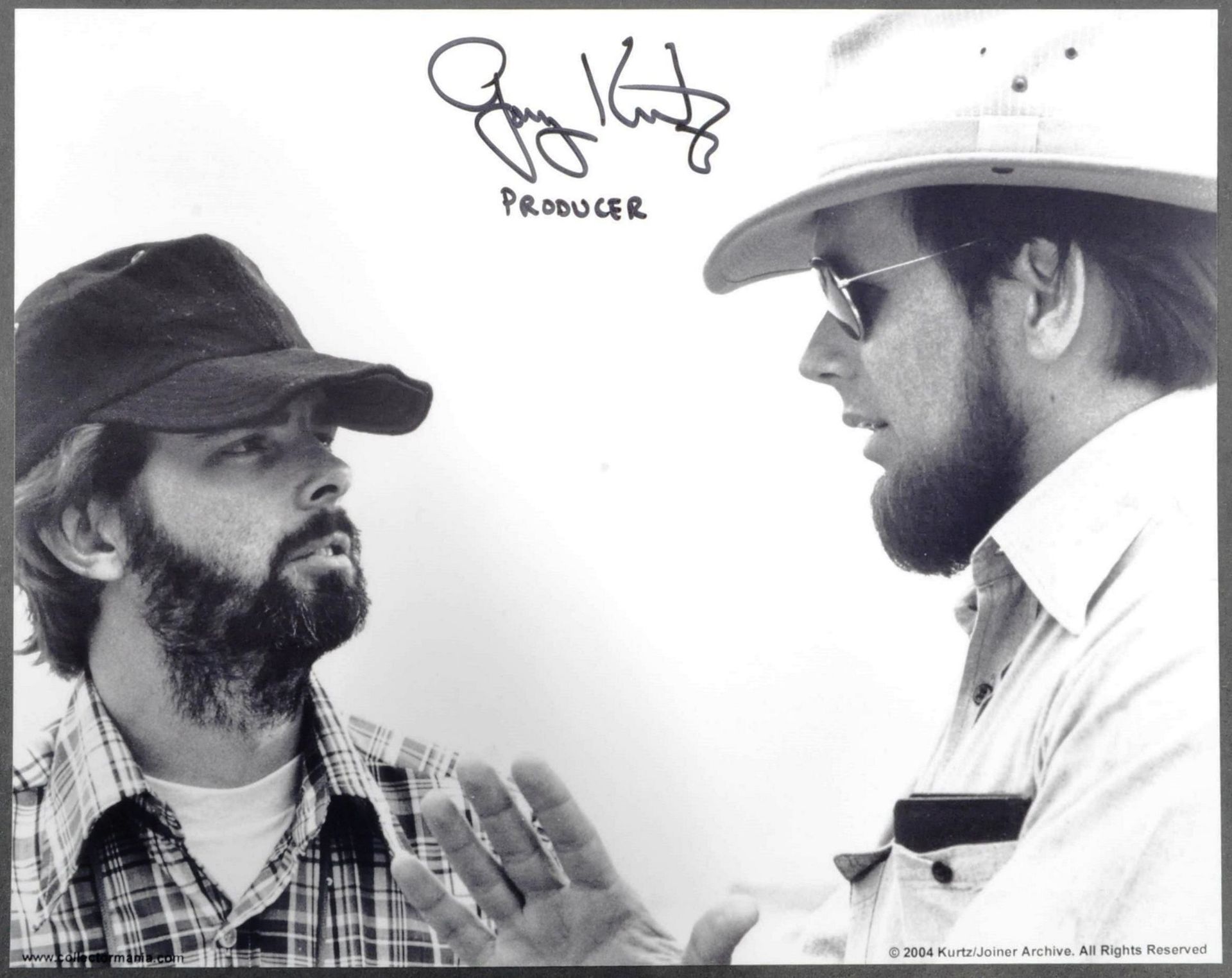 STAR WARS - GARY KURTZ (1940-2018) - SIGNED 8X10" PHOTO