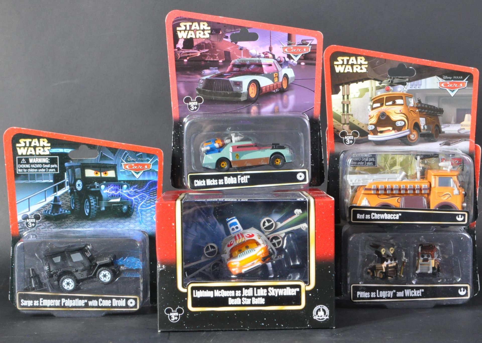 STAR WARS - SCARCE DISNEY PARKS ' CARS ' STAR WARS DIECAST MODELS