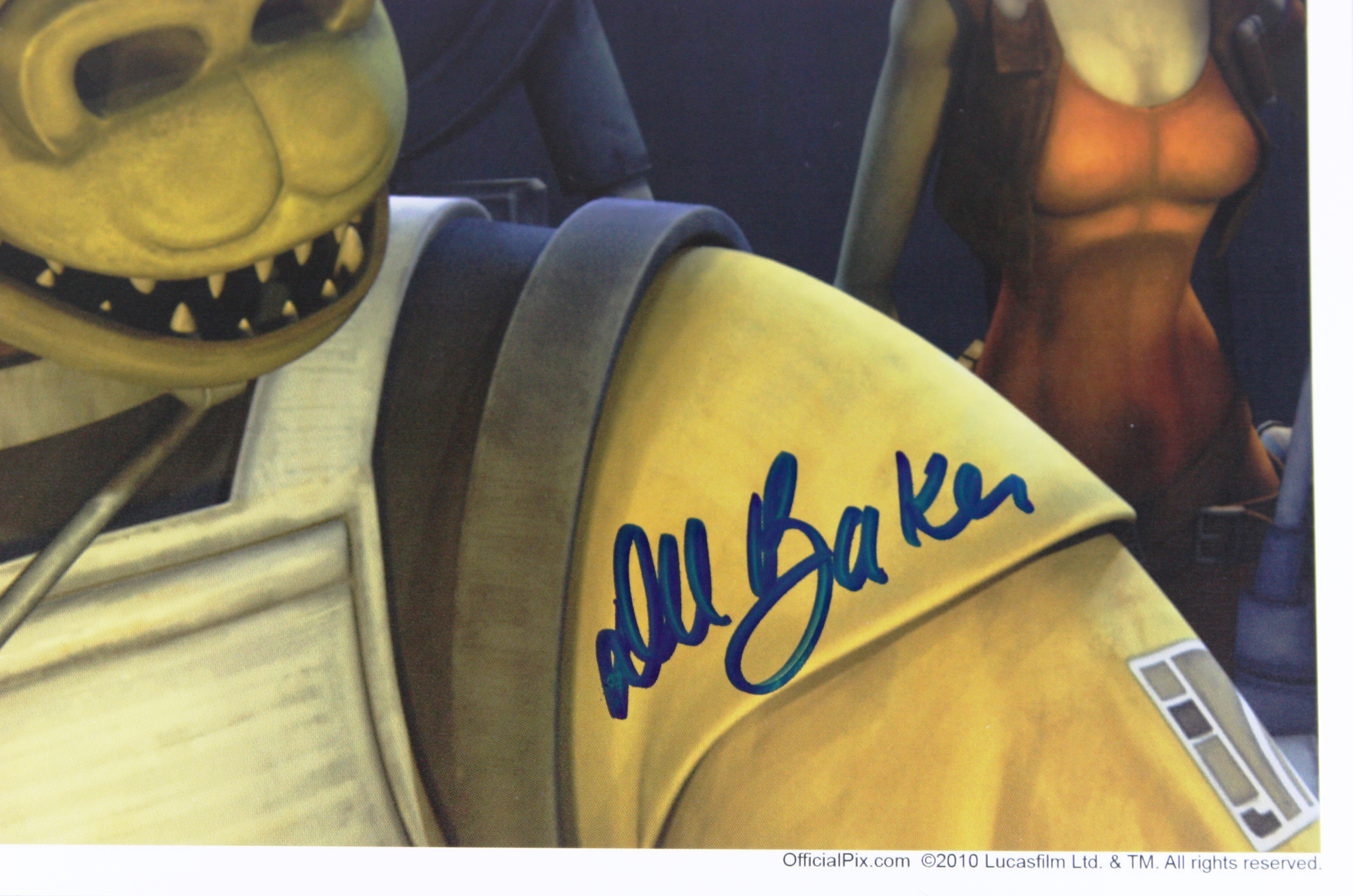 STAR WARS - THE CLONE WARS - DEE BRADLEY BAKER SIGNED OFFICIAL PIX PHOTO - Image 2 of 2